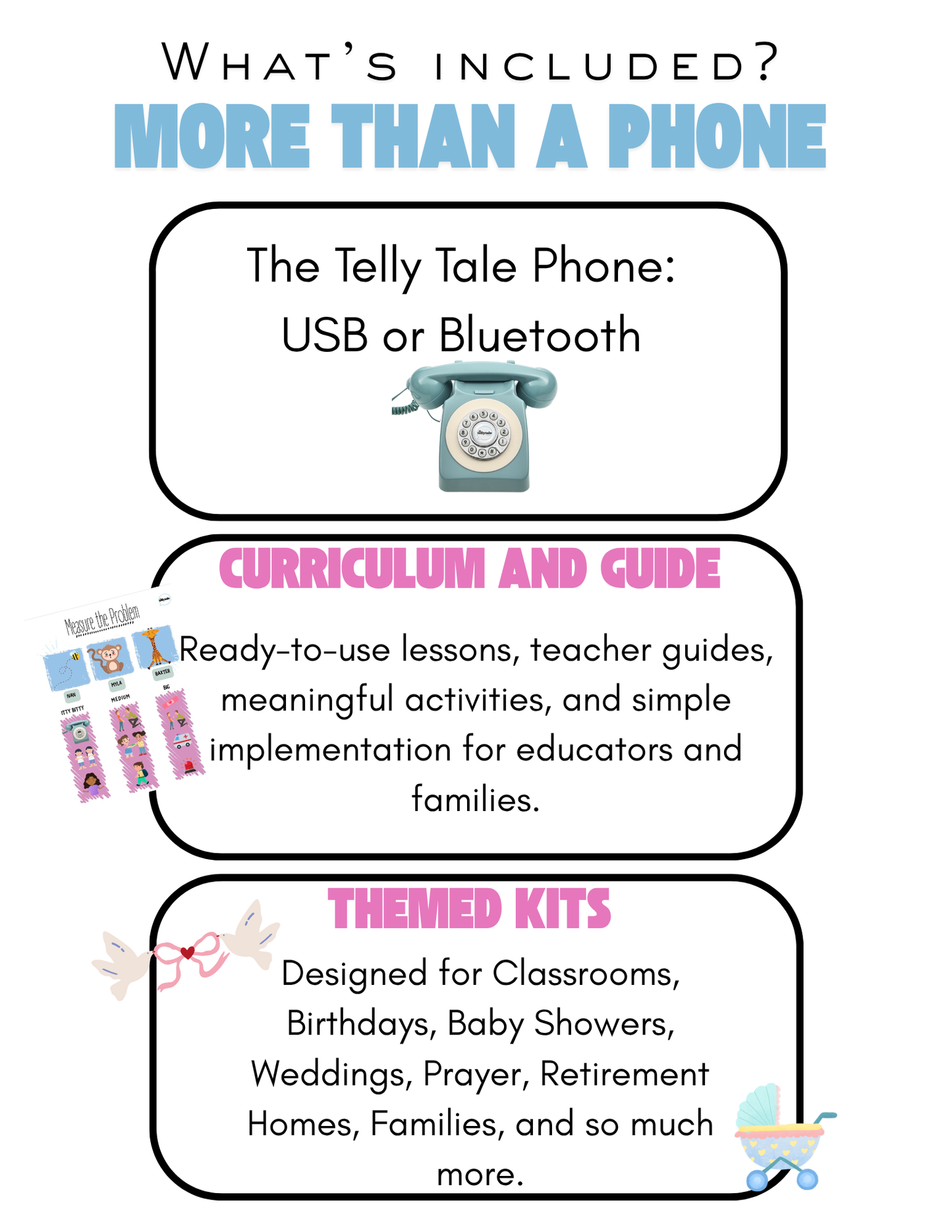 Telly Tale Phone Kit (USB)
